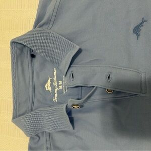 Tommy Bahama Light Blue Polo Shirt for Men